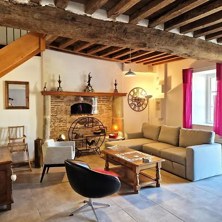 Chaleureux A Charroux, Confort Pour 6 Pers, Proche Nature Et Vichy - Fr-1-489-572